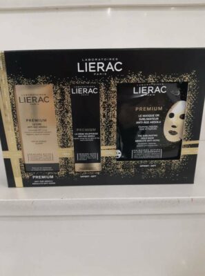LIERAC KERSTKOFFER PREM.C30ML+CR VOL30ML&M.OR 20ML (-25%)-2