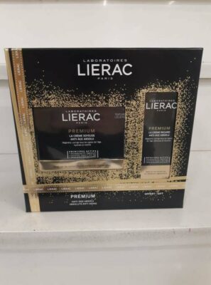 LIERAC KERSTKOFFER PREMIUM CR SOYEUSE50ML+OGEN15ML (-25%)-2