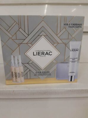 Lierac Set Cica Filler Gel Cr + Serum + Pochette (-25%)-2