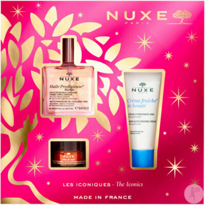 NUXE KOFFERTJE KERST FLORAL 3 PROD. (-25%)