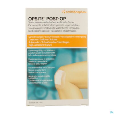Opsite post op n 9,5cmx 8,5cm 5 66030314