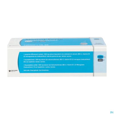 Steovit forte 1000mg/880 ie/ui comp eff 30-2