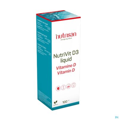 Nutrivit d3 liquid 100ml nutrisan