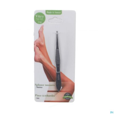 Splinterpincet roestvrij staal inox-2