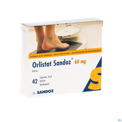 Orlistat sandoz harde caps 42 x 60mg-3