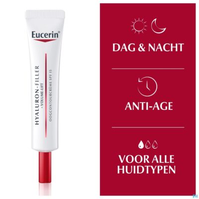 Eucerin hyaluron filler+volume lift oogcont.cr15ml-6