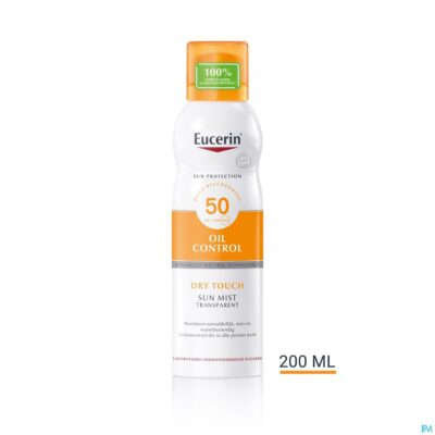 Eucerin sun invisible mist dry touch ip50+ 200ml-2