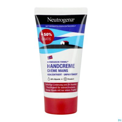Neutrogena geconcentreerde handcreme z/parfum 75ml