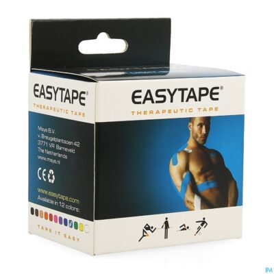 Easytape kinesiology tape lichtblauw