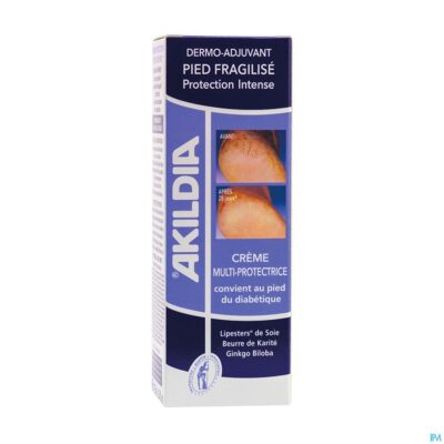 Akileine akildia cr pieds diabetisch 75ml 103501