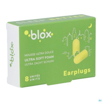 Blox conisch schuim a/lawaai oordoppen 4 paar