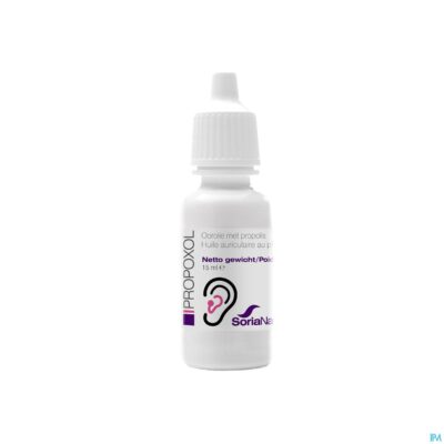Soria propoxol oordruppels fl 15ml-2