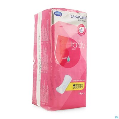 Molicare pr lady pad 1 drop 14 p/s