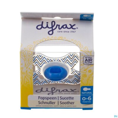 Difrax fopspeen natural 0-6m-6