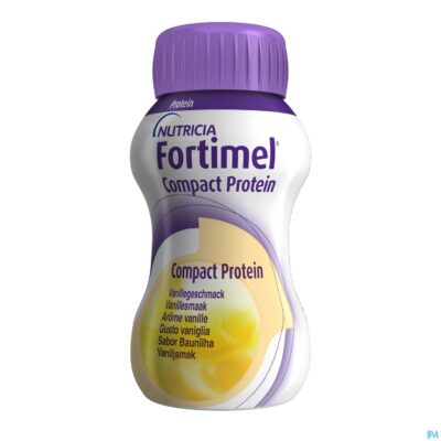 Fortimel compact protein vanille flesjes 4x125 ml-3