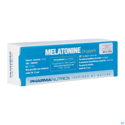 Melatonine druppels 50ml pharmanutrics