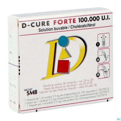 D-cure® forte 100 000 i.e. drinkbare ampoules 3