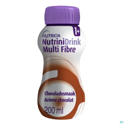 Nutrinidrink chocolade multi f.+12m fl 200ml 65599