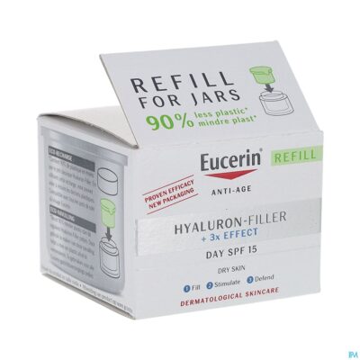 Eucerin hyaluron-fillerx3 dagcreme ip15 navul.50ml