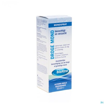 Bioxtra droge mond gel mondspray 50ml