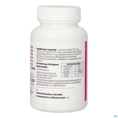 L carnitine 500 comp 60 pharmanutrics-4