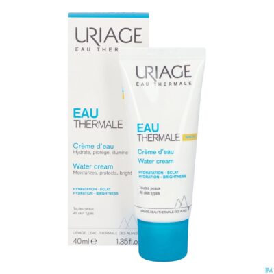 Uriage thermaal water creme licht water ip20 40ml-3