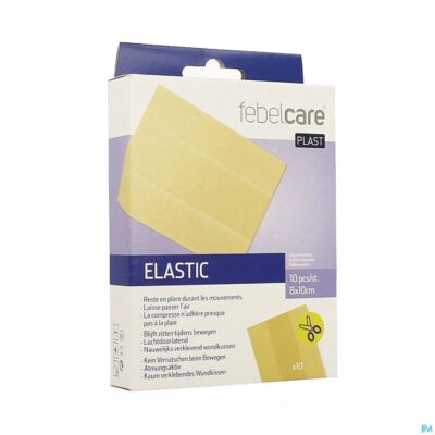 Febelcare plast elastic uncut 10x8cm 10