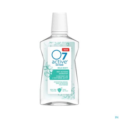 O7 active zacht mondspoeling 500ml 0704nl