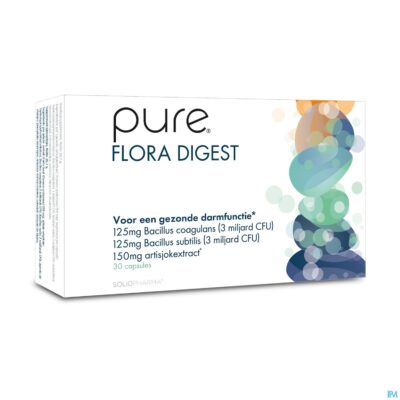 Pure flora digest caps 30 vervangt 3878-998