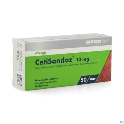 Cetirizine sandoz tabl 50 x 10mg-2