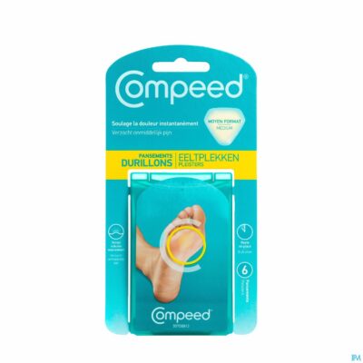 Compeed pleister eeltplek voeten medium 6