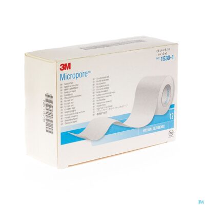 Micropore 3m 25,0mmx9,1m nieuwe dispenser 1530p-1d-3