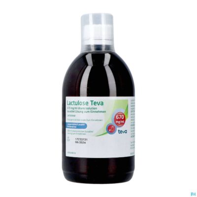 Lactulose teva sol per os 500ml-3