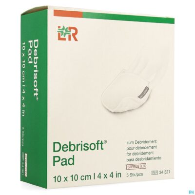 Debrisoft pad 10 x 10cm 5 34321