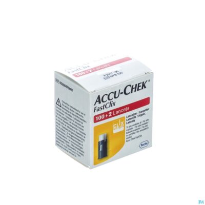 Accu chek mobile fastclix lancet 17x6 5208475001