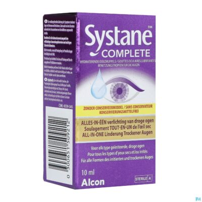 Systane complete conserveermiddelvrij fl 10ml