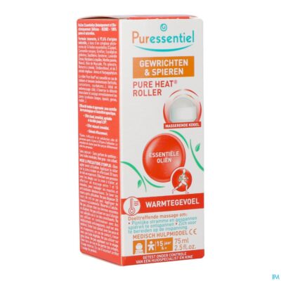 Puressentiel gewrichten pure heat roller 75ml