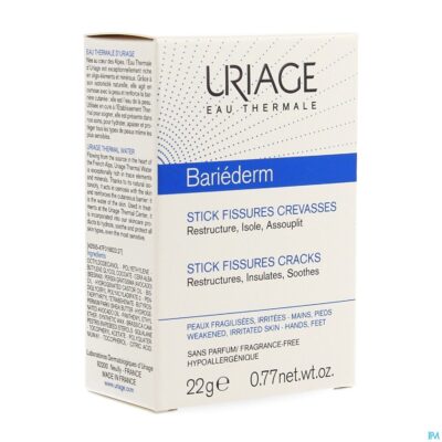 Uriage bariederm kloven-barsten stick 22g-2