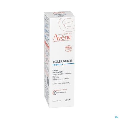 Avene tolérance hydra 10 hydrataterend fluide 40ml