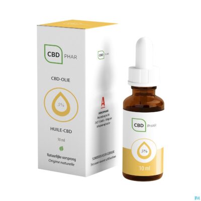 Cbd-olie 5% 10ml cbd-phar-2