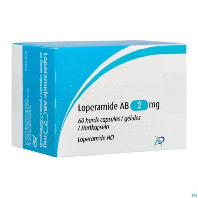 Loperamide ab 2mg harde caps 60 x 2mg