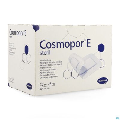 Cosmopor e latexfree 7,2x5cm 50 p/s