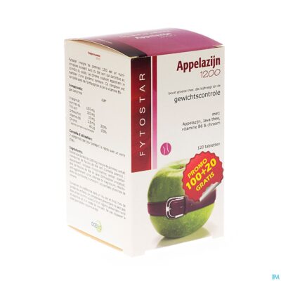 Fytostar appelazijn 1200 maxi tabl 120-2