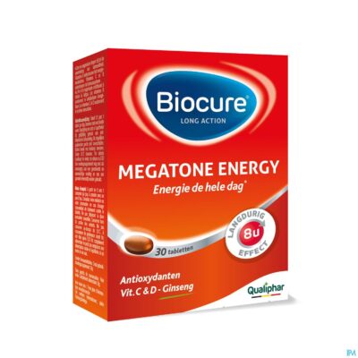 Biocure megatone energy la tabl 30