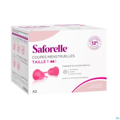 Saforelle cup protect menstruatie cups t1 nieuw