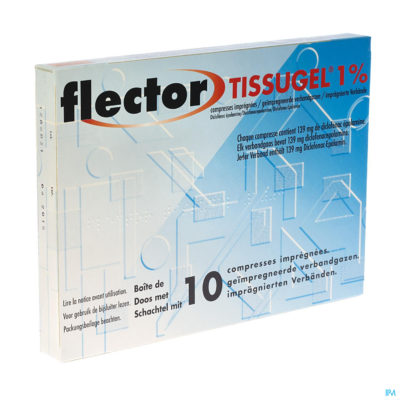 Flector tissugel compres impreg 10-2