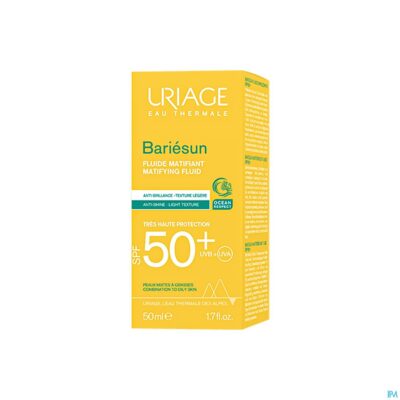 Uriage bariesun mat ip50+ emulsie 50ml