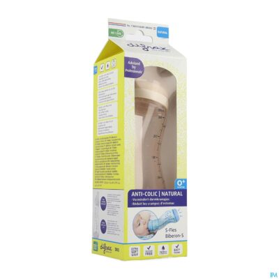 Difrax s-fles natural roze 250ml