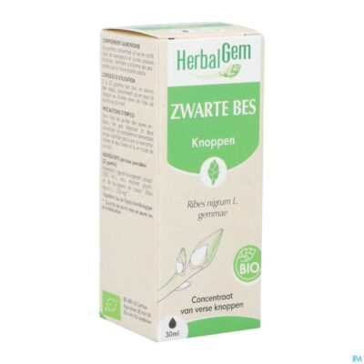 Herbalgem zwarte bes bio 30ml