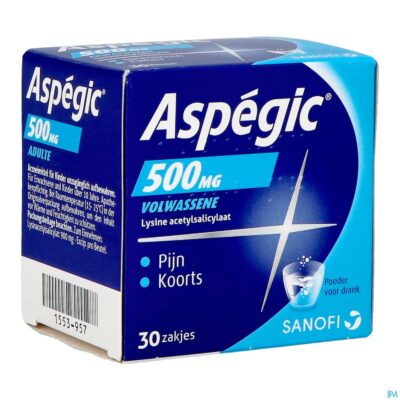Aspegic 500 pulv 30x 500mg